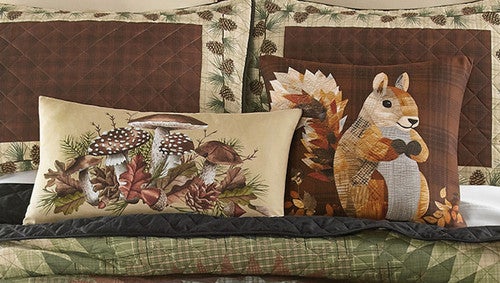 Pinecone Radiance Pillows - Set of 2