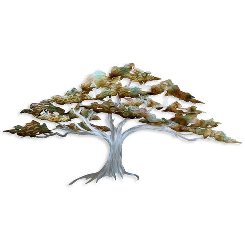 Mighty Oak Metal Wall Art