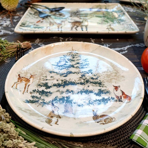 December Woodland Dinnerware Collection