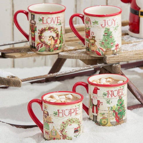 Nutcracker Fest Mugs-Set of 4
