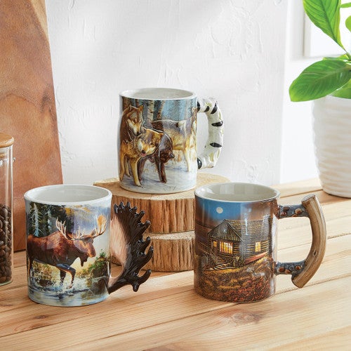 Woodland Scene Mugs