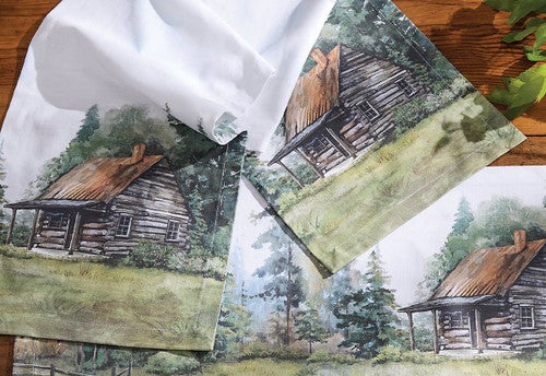 Cabin Retreat Table Runner - 54 Inch- SALE