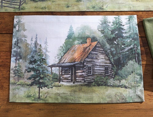 Cabin Retreat Placemat