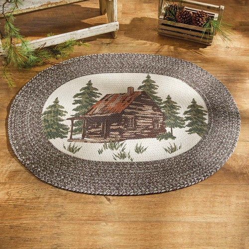 Cabin Retreat Braided Rug