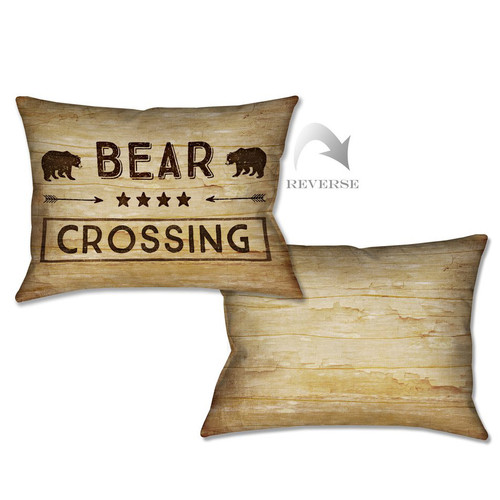 Bear Sign Pillow
