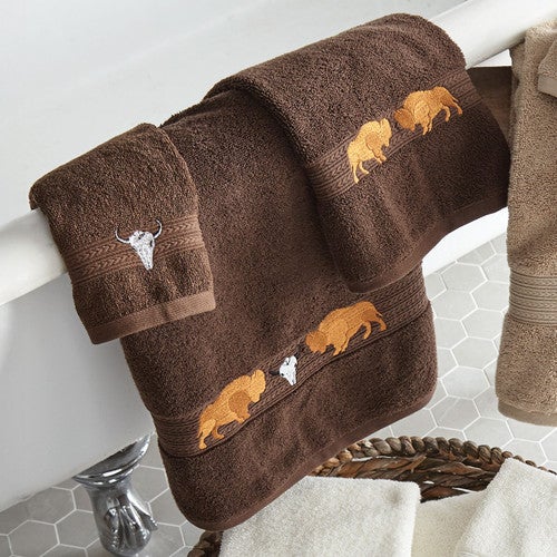 Buffalo Ridge Chocolate Towel Collection