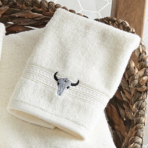 Buffalo Ridge Ivory Wash Cloth