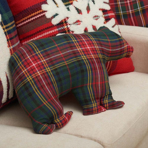 Bear Creek Plaid Pillow