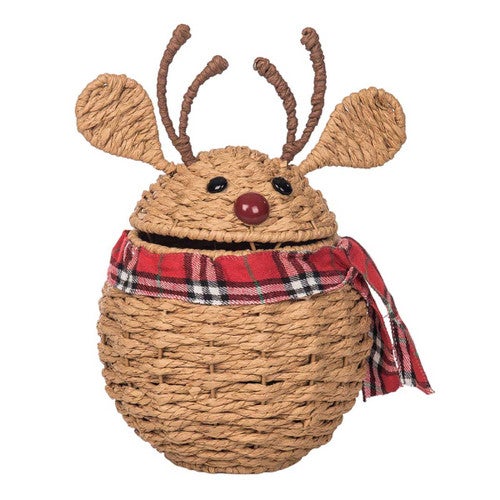 Timberline Reindeer Basket
