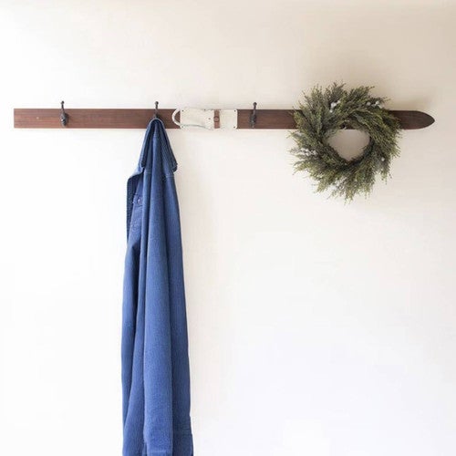 Snowmass Wooden Ski Coat Rack