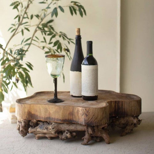 Klamath Natural Wood Serving Tray