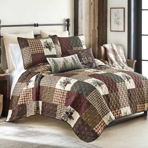 Pine Crest Quilt Bed Set - King