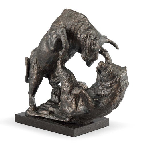 Clash of Beasts Sculpture