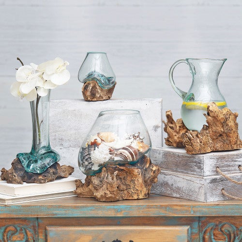Organic Blown Glass & Root Accessories