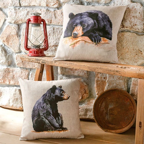 Bear Outdoor Pillows