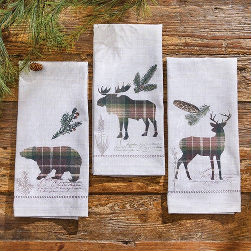 Northwoods Plaid Dishtowels