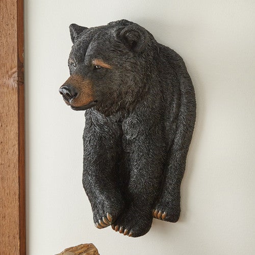 Walking Bear Wall Sculpture