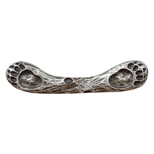 Bear Tracks Cabinet Pulls - Set of 2 - Pewter - CLEARANCE