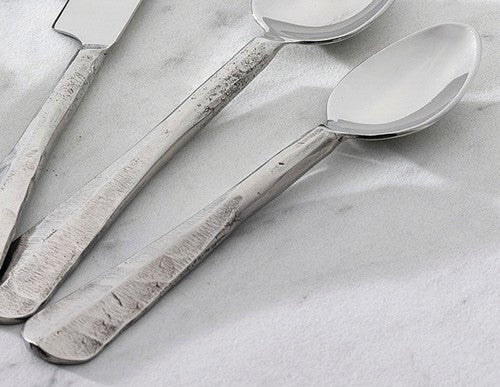 Frontier Hammered Teaspoons - Set of 4 - OVERSTOCK