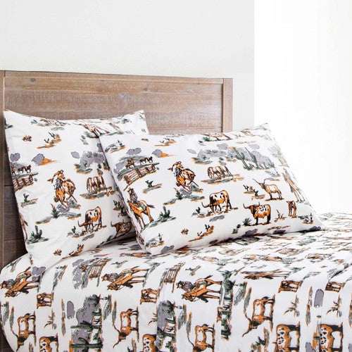 Rustic Lifestyle Sheet Set - Queen - OVERSTOCK
