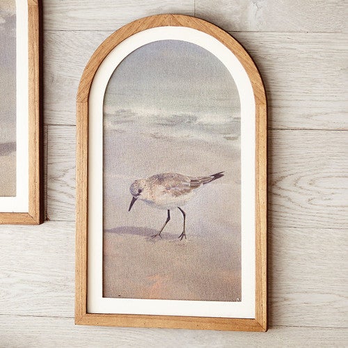Coastal Serenity Bird Wall Art - Left Facing - CLEARANCE