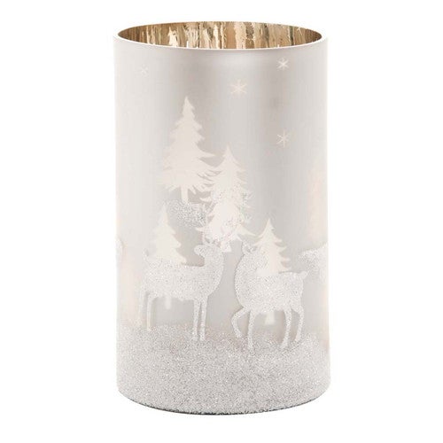 Whiteout Wonderland Candle Holder