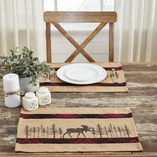 Moose on the Loose Placemats - Set of 2