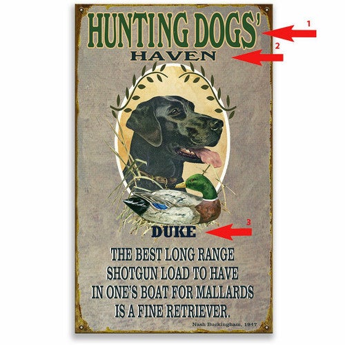 Dog Haven Sign - 28 x 48