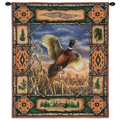 Pheasant Lodge Wall Tapestry