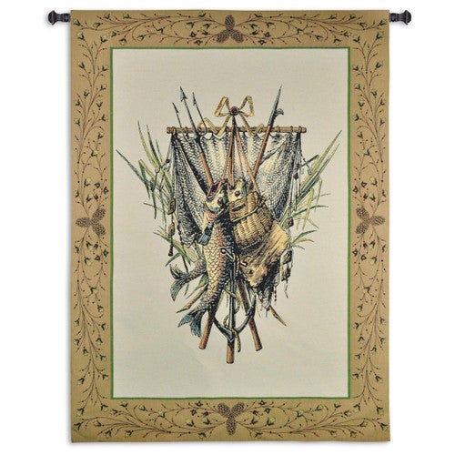 Fishing Gear Wall Tapestry