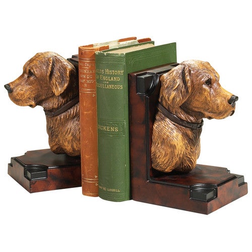 Yellow Lab Bookends