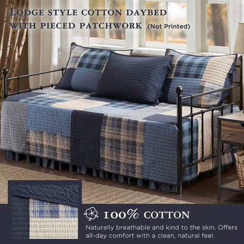 Blue Lodge Day Bed Set (5 pcs) - OUT OF STOCK UNTIL 02/23/2026