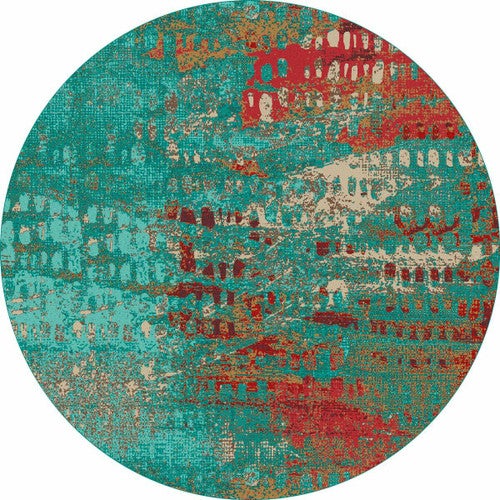 Sky Spirits Rug - 8 Ft. Round - OVERSTOCK