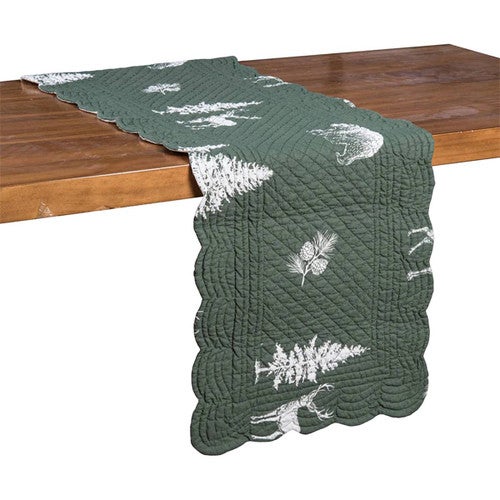 Pine Woods Wilderness Table Runner