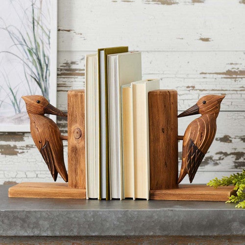 Northwood Woodpecker Bookends - Set of 2