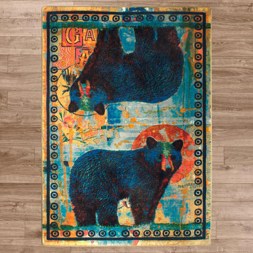 Bear Watch Rug - 4 x 5