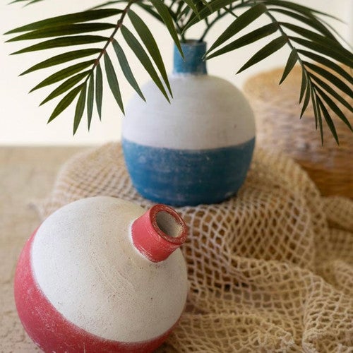 Fishing Bobber Bud Vases - Set of 2
