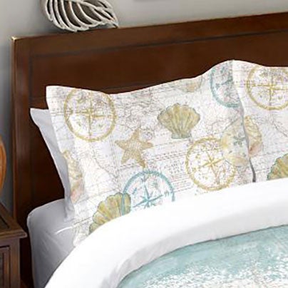 Maritime Melody Sham - OVERSTOCK