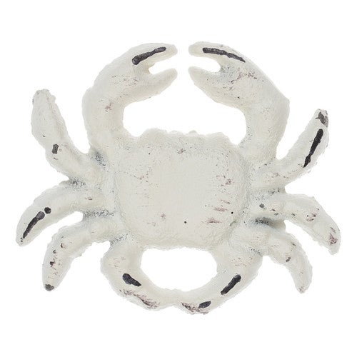 White Washed Crab Cabinet Knob - CLEARANCE