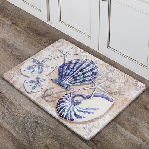 Seashell Serenity Comfort Floor Mat - CLEARANCE