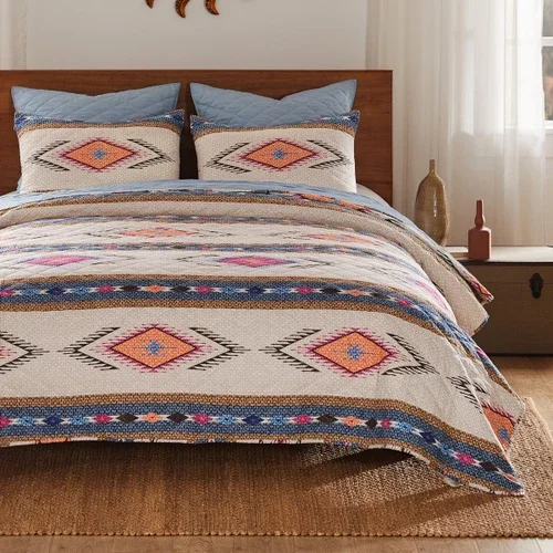 Saguaro Quilt Bed Set - Twin - OVERSTOCK