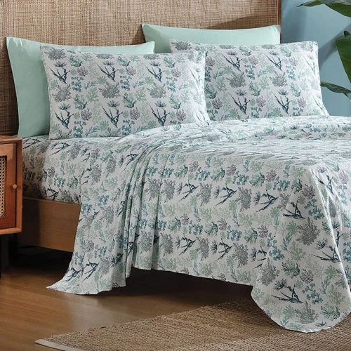 Coral Garden Sheet Set - Queen - CLEARANCE