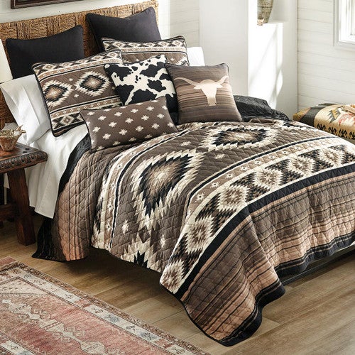 Cheyenne Trail Quilt Bed Set - Queen
