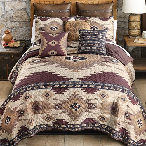 Echo Canyon Quilt Bed Set - Queen