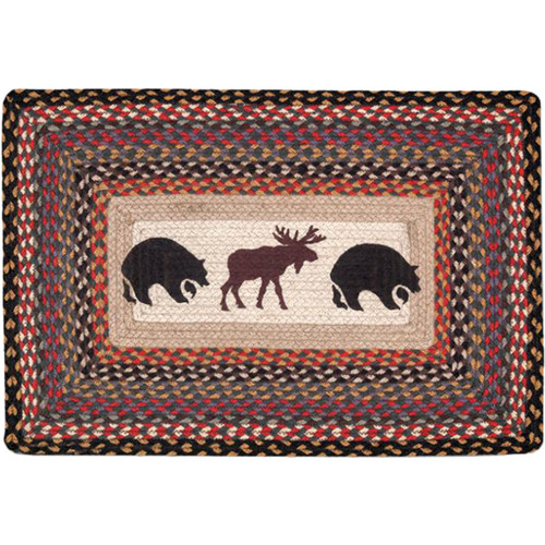 Bears & Moose Rug