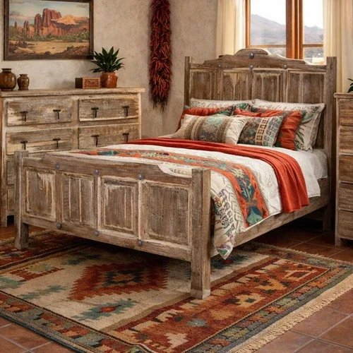 Sioux City Solid Wood Bed - Queen