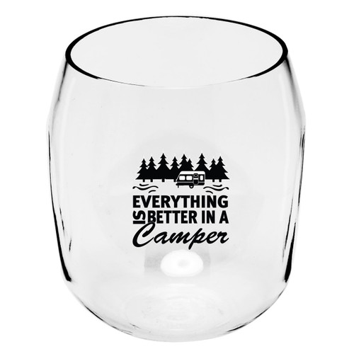 Better in a Camper Wine Tumblers - Set of 4