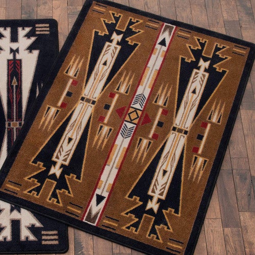 Horse Blanket Brown Rug Collection