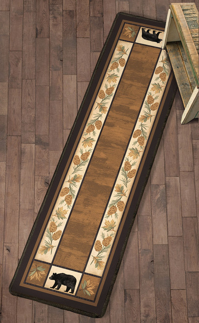 Black Bear Grove Rug - 2 x 8