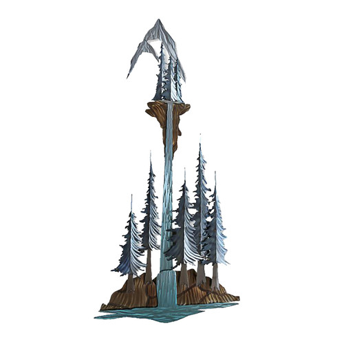 Blue Falls Wall Art